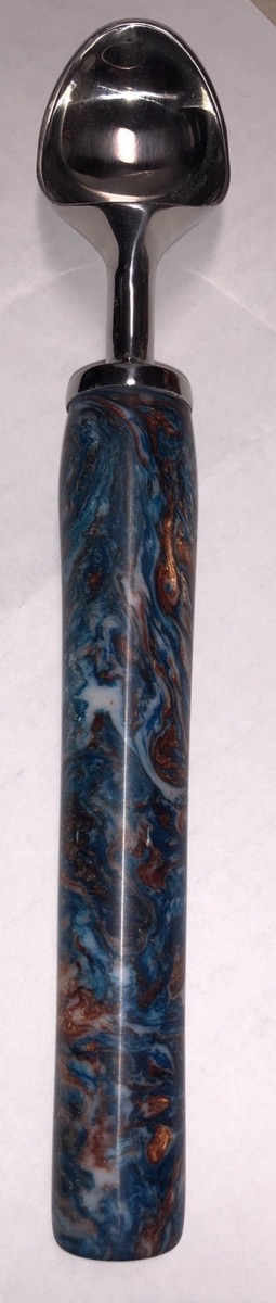 Epoxy ice cream scoop